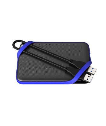 Silicon Power Portable Hard Drive ARMOR A62 GAME 1000 GB, USB 3.2 Gen1, Black/Blue