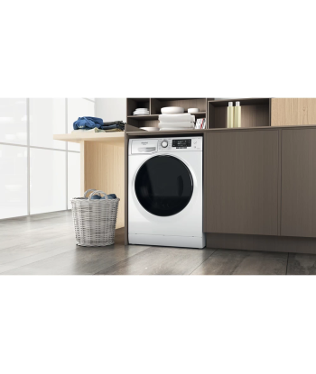 Стиральная машина Hotpoint With Dryer NDD 11725 DA EE Energy efficiency class E, Front loading, Washing capacity 11 kg, 1551 RPM