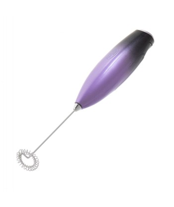 Adler AD 4499 Milk Frother with Stand - Black/Purple