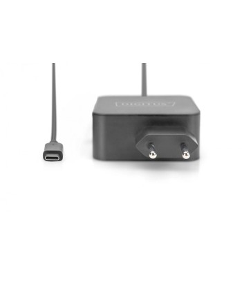 Digitus 65W USB-C PD 3.0 Зарядное устройство для ноутбука с кабелем 1.2 м