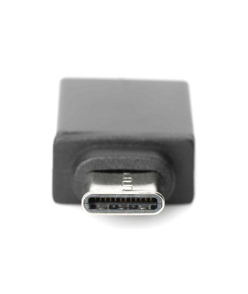 Digitus, USB Type-C adapter, type C to A M/F, 3A, 5GB, 3.0 Version, AK-300506-000-S, Plug USB C, Jack USB A
