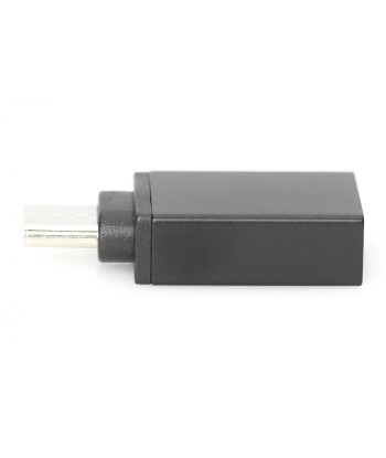 Digitus, USB Type-C adapter, type C to A M/F, 3A, 5GB, 3.0 Version, AK-300506-000-S, Plug USB C, Jack USB A