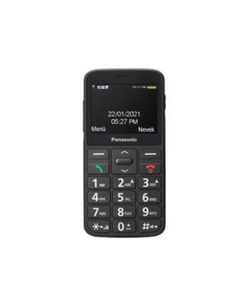 Panasonic KX-TU160 Easy Use Mobile Phone Black, 2.4 ", TFT-LCD, 240 x 320, USB version USB-C, Built-in camera, Main camera 0.3