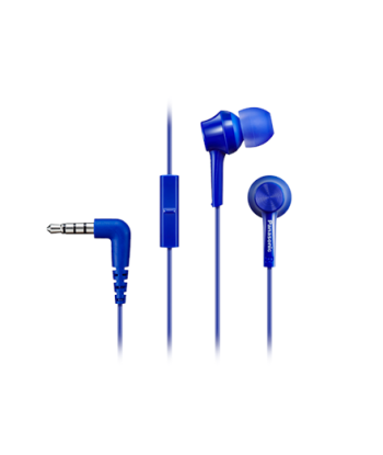 Panasonic Canal type RP-TCM115E-A Wired, In-ear, Microphone, 3.5 mm, Blue