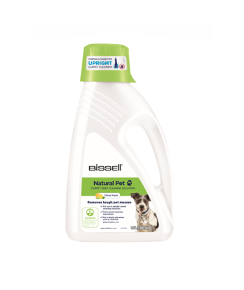 Bissell Upright Carpet Cleaning Solution Natural Wash and Refresh Pet 1500 ml