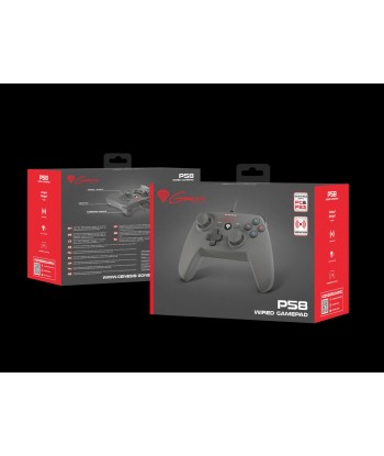 GENESIS P58 Juhtmega Mängupult PS3/PC jaoks - Must