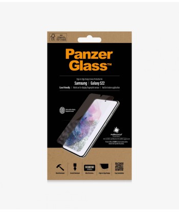 PanzerGlass ekraanikaitse Samsung Galaxy S22 jaoks - läbipaistev karastatud klaas