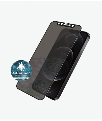 PanzerGlass For iPhone 12/12 Pro, Glass, Black, Privacy glass, 6.1"