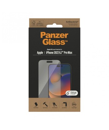 PanzerGlass Screen protector, Apple, iPhone 14 Pro Max, Glass, Transparent