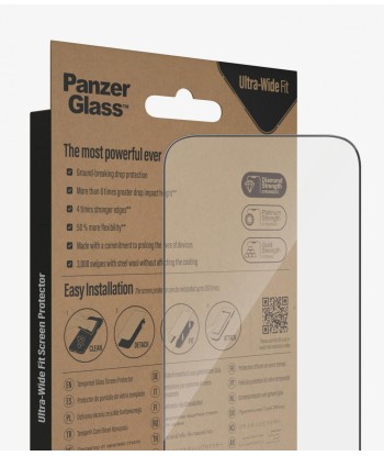 PanzerGlass Screen protector, Apple, iPhone 14 Pro, Glass, Clear