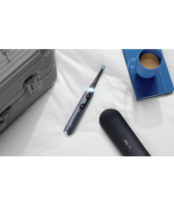 ?Oral-B iO 9 Series Duo Rechargeable, For adults, Number of brush heads included 2, Black Onyx/Rose, Number