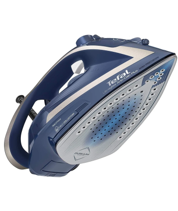 TEFAL Steam Iron FV6830E0 2800 W, Water tank capacity 270 ml, Continuous steam 50 g/min, Silver/Blue