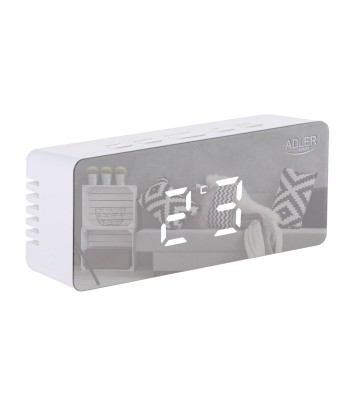 Adler Alarm Clock AD 1189W White