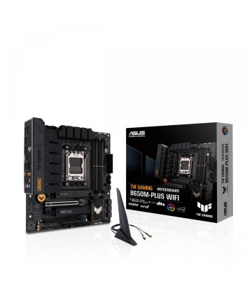 Asus TUF GAMING B650M-PLUS WIFI Processor family AMD, Processor socket AM5, DDR5 DIMM, Memory slots 4, Supported hard disk drive