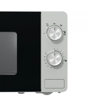 Gorenje MO20E1S Free standing, 20 L, 800 W, Silver