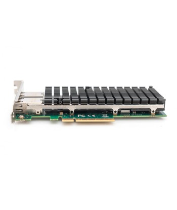 Digitus 10Gbps Dual Port Ethernet Server adapter PCIe X8, Intel X540 BT2 DN-10163