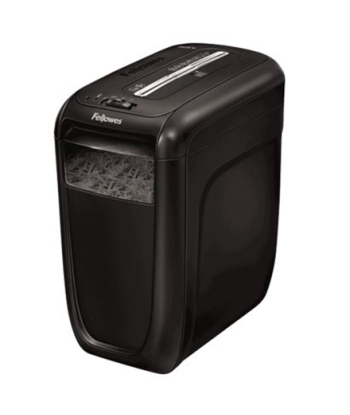 Fellowes Powershred 60Cs Black, 22 L, Credit cards shredding, Warranty 24 month(s), 75 dB, Cross-Cut Shredder, Paper handling st