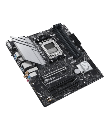 Asus PRIME B650M-A WIFI II Processor family AMD, Processor socket AM5, DDR5 DIMM, Memory slots 4, Supported hard disk drive inte