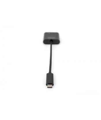 Digitus USB-Type-C Gigabit Ethernet Adapter + PD with power delivery function DN-3027	 Black