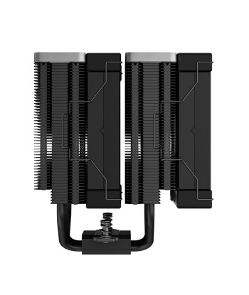 Deepcool AK620 Zero Dark CPU Air Cooler - Intel & AMD, Ultra-Quiet Performance
