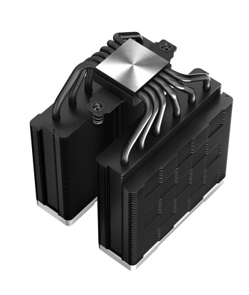 Deepcool AK620 Zero Dark CPU Air Cooler - Intel & AMD, Ultra-Quiet Performance