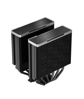 Deepcool AK620 Zero Dark CPU Air Cooler - Intel & AMD, Ultra-Quiet Performance