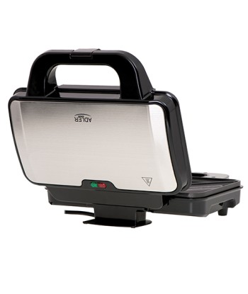 Adler AD 3043 Võileivagrill - Must, 900W, 2 Võileiba
