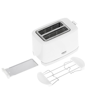 Camry Toaster CR 3219 Power 750 W, Number of slots 2, Housing material Plastic, White