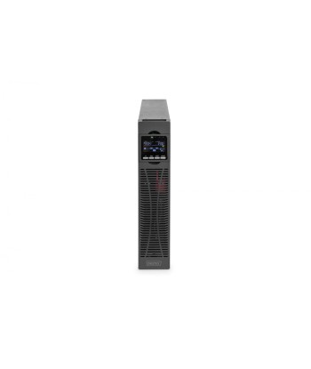 DIGITUS OnLine UPS, rack/tower, 3000VA, 3000W, LCD, 8 x C13, 1 x C19, RS-232, USB, SNMP card (optional), relay card (optional)