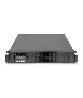 DIGITUS OnLine UPS, rack/tower, 3000VA, 3000W, LCD, 8 x C13, 1 x C19, RS-232, USB, SNMP card (optional), relay card (optional)