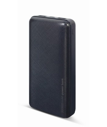 Зарядка powerbank Gembird PB20-02 20000 mAh, Black, 12 W