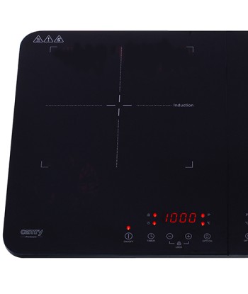 Camry CR 6514 Number of burners/cooking zones 2, LCD Display, Black, Induction
