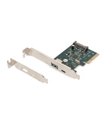 DIGITUS USB-C 3.1 Gen 2 PCIe Kaart - Vabasta 10Gbps Kiirus USB-A-ga