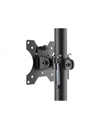 Digitus Mobile workstation with individual height adjustment 	DA-90374, 17-32", Monitor Mount, PC Holder, Black