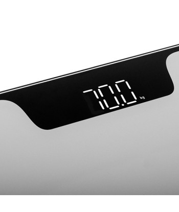 Adler Bathroom Scale AD 8174s - Silver, 180 kg Capacity, 100 g Accuracy
