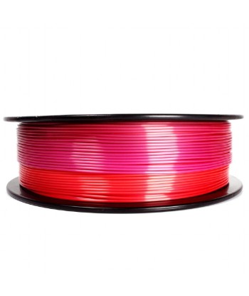 Flashforge Filament, PLA Silk Rainbow 3DP-PLA-SK-01-RP	 1.75 mm diameter, 1kg/spool, Red/Purple