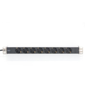 Digitus Aluminum outlet strip with 8 safety outlets 	DN-95401 Sockets quantity 8, 8x safety outlets 250VAC 50/60Hz / 16A /