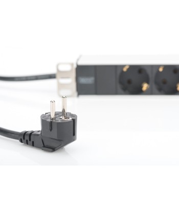 Digitus Aluminum outlet strip with 8 safety outlets 	DN-95401 Sockets quantity 8, 8x safety outlets 250VAC 50/60Hz / 16A /