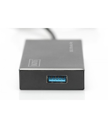 Digitus 4-Port USB 3.0 Hub koos 5V/2A toiteplokiga - DA-70240-1