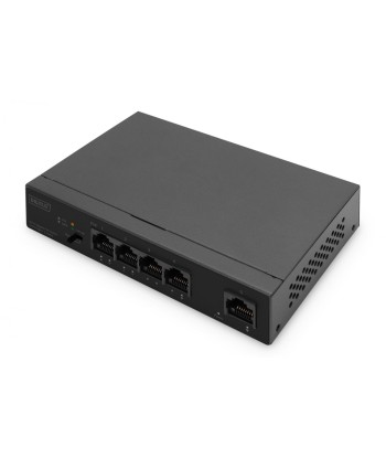 Digitus 4 Port Gigabit PoE Switch DN-95330-1 10/100/1000 Mbps (RJ-45), Unmanaged, Desktop, Ethernet LAN (RJ-45) ports 4