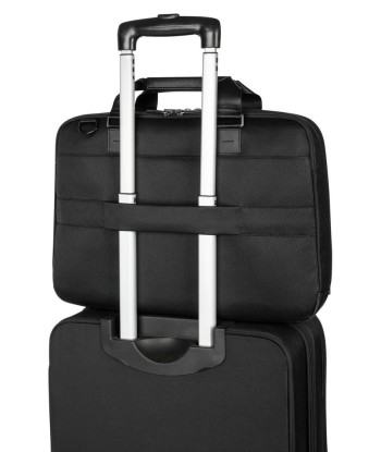Targus Mobile Elite Topload Fits up to size 15.6-16", Briefcase, Black, Shoulder strap