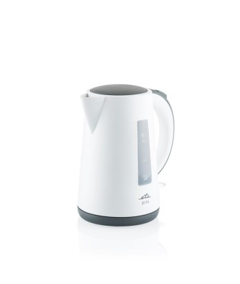 Чайник ETA ETA160390000 Electric, 2200 W, 1.7 L, Plastic, 360° rotational base, White