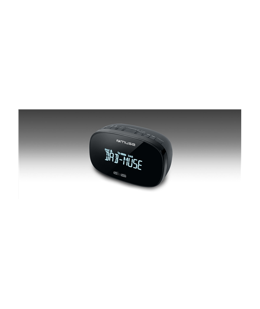 Muse DAB+/FM Dual Alarm Clock Radio M-150 CDB Alarm function, AUX in, Black