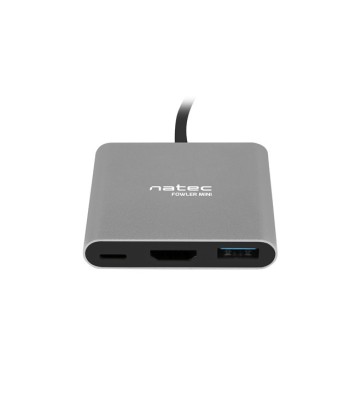 Natec Multi-Port Adapter, Fowler, USB-C, HDMI, USB 3.0
