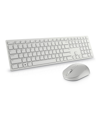 Клавиатура Dell and Mouse KM5221W Pro Wireless, RU, 2.4 GHz, White