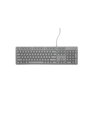 Dell KB216 Multimedia Juhtmega Klaviatuur - Põhjamaade Asetus, Hall