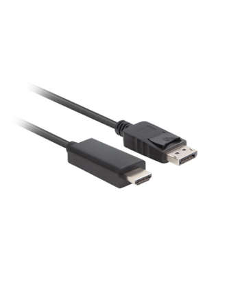 Кабель Lanberg HDMI - 1м, 4K/30Hz, Черный - Высококачественное Соединение