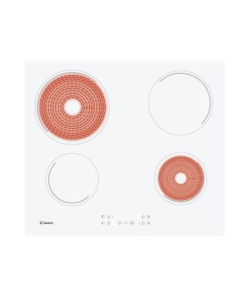 Candy CH64CCW Hob, Vitroceramic, Width 59 cm, 4 cooking zones, Touch control, White