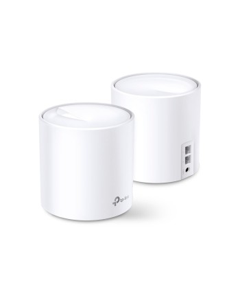 Wireless Router TP-LINK Wireless Router 2-pack 1800 Mbps Mesh IEEE 802.11a IEEE 802.11n IEEE 802.11ac IEEE 802.11ax
