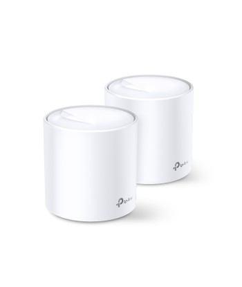 Wireless Router TP-LINK Wireless Router 2-pack 1800 Mbps Mesh IEEE 802.11a IEEE 802.11n IEEE 802.11ac IEEE 802.11ax